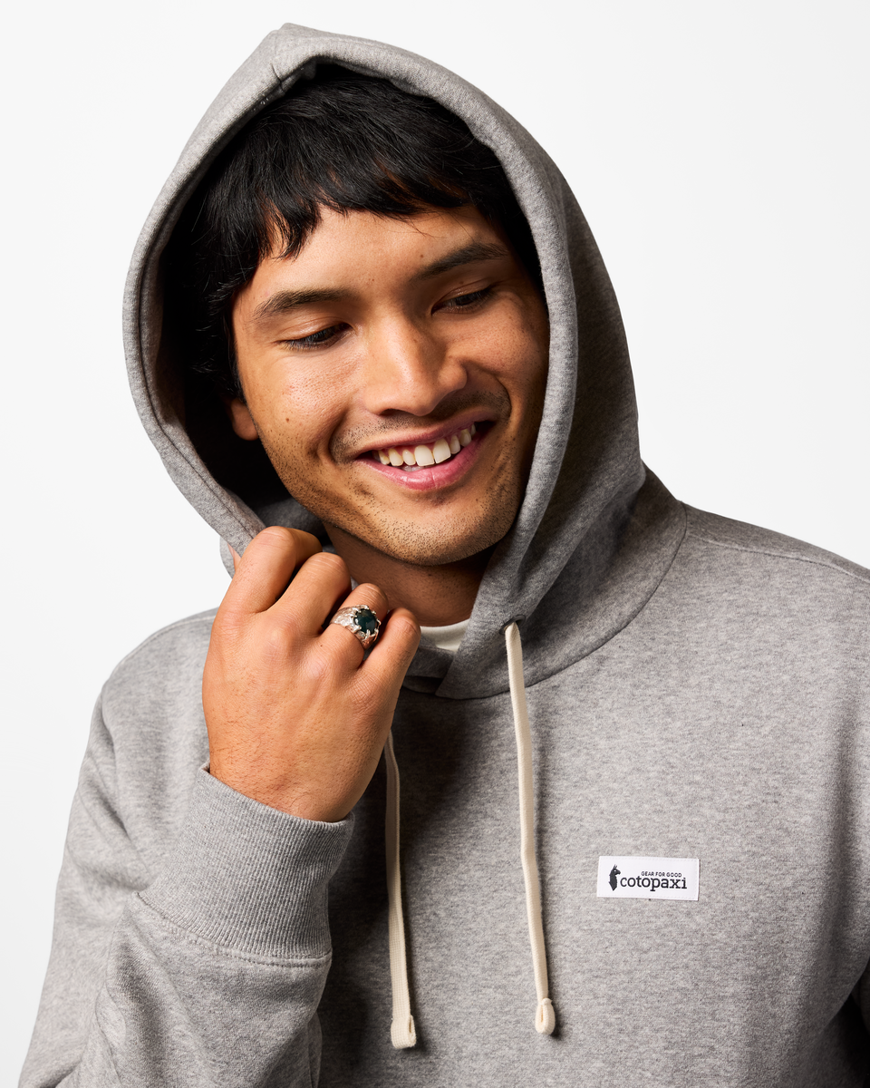 Llama Patch Pullover Hoodie Men's | Cozy Outdoor Layer