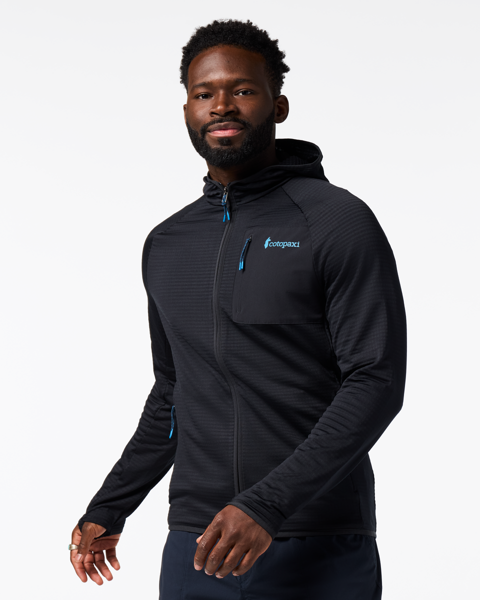 Otero Fleece Full-Zip Hooded Jacket Men's | Cozy Outdoor Layer