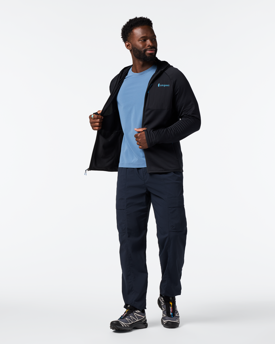 Otero Fleece Full-Zip Hooded Jacket Men's | Cozy Outdoor Layer