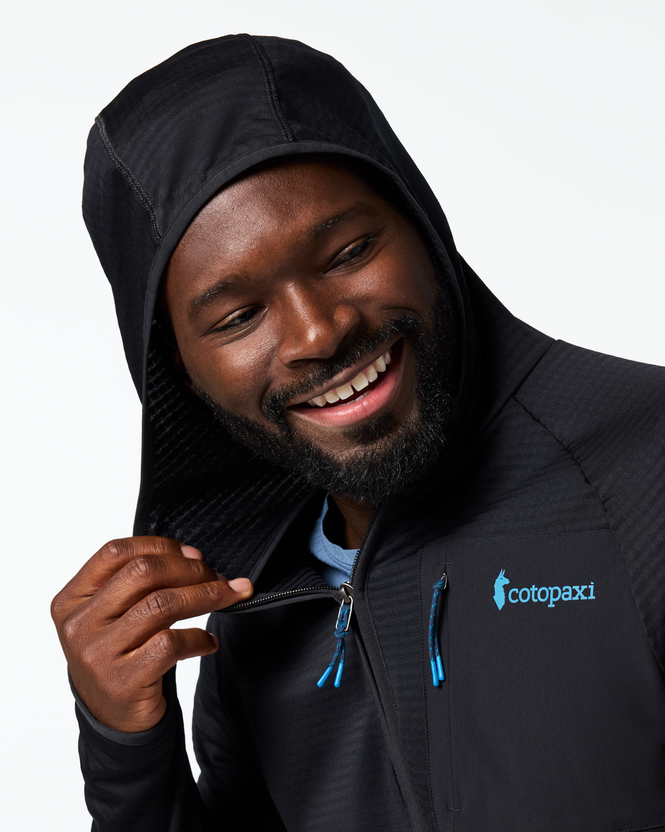 Otero Fleece Full-Zip Hooded Jacket Men's | Cozy Outdoor Layer