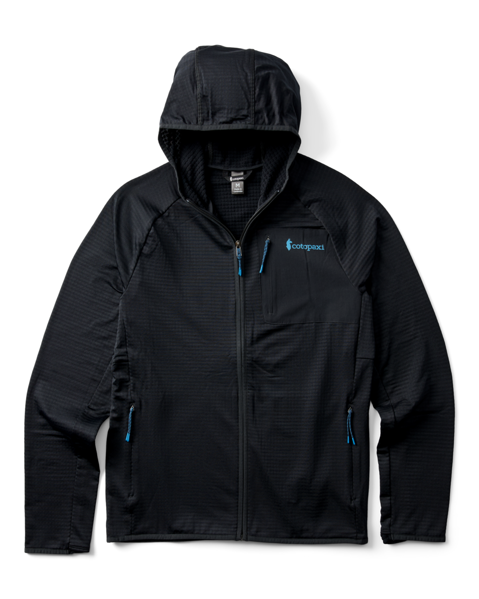 Otero Fleece Full-Zip Hooded Jacket Men's | Cozy Outdoor Layer