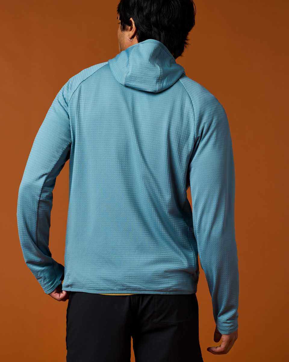 Otero Fleece Full-Zip Hooded Jacket Men's | Cozy Outdoor Layer