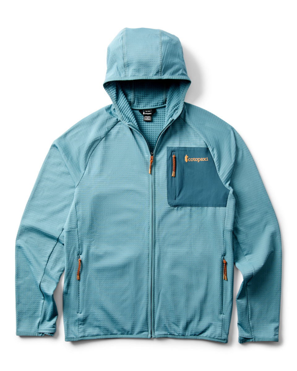 Otero Fleece Full-Zip Hooded Jacket Men's | Cozy Outdoor Layer