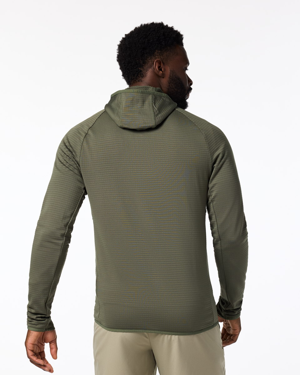 Otero Fleece Full-Zip Hooded Jacket Men's | Cozy Outdoor Layer