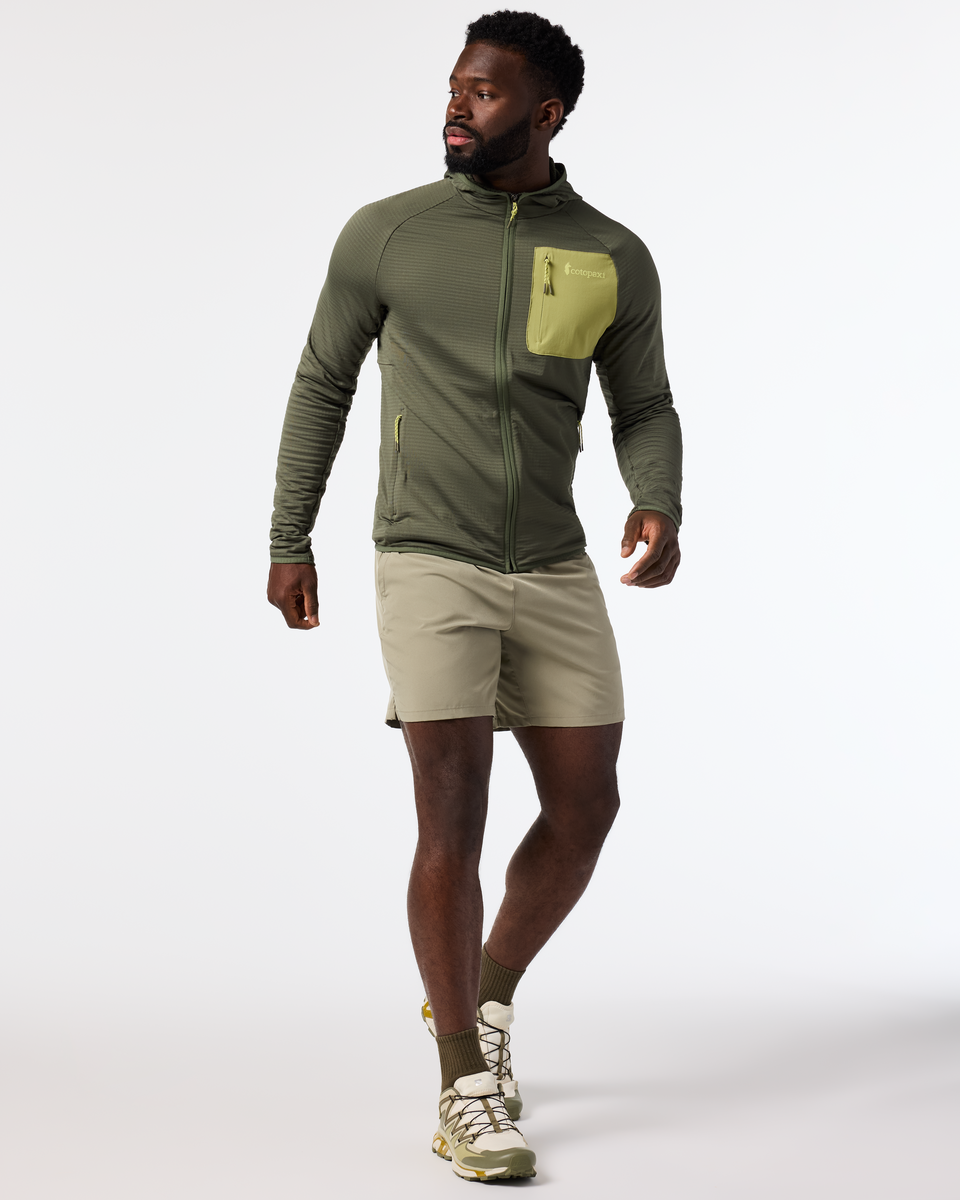 Otero Fleece Full-Zip Hooded Jacket Men's | Cozy Outdoor Layer