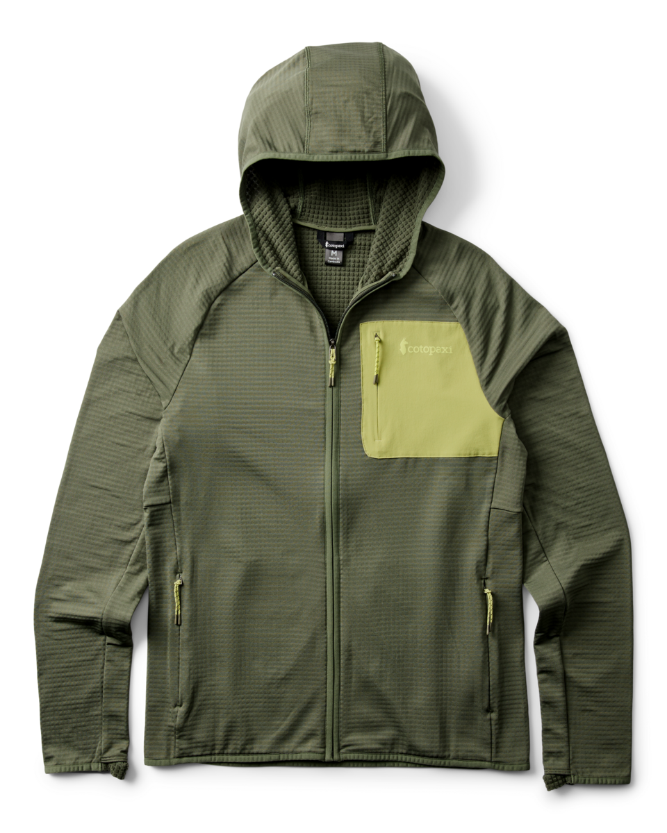 Otero Fleece Full-Zip Hooded Jacket Men's | Cozy Outdoor Layer