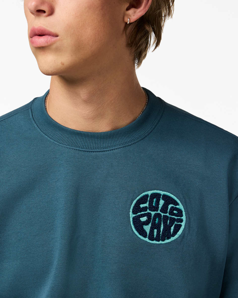Trail To Sea Crew Sweatshirt Men's | Comfortable Everyday Layer