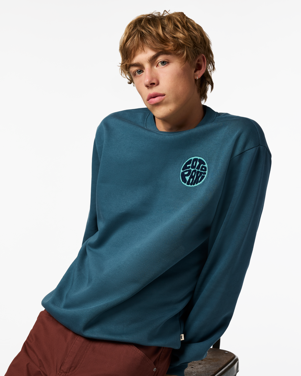 Trail To Sea Crew Sweatshirt Men's | Comfortable Everyday Layer