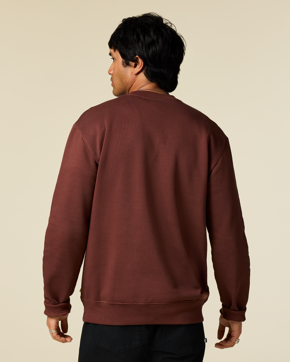Trail To Sea Crew Sweatshirt Men's | Comfortable Everyday Layer