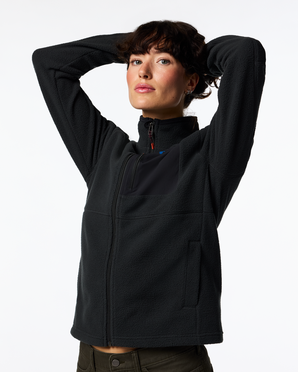Abrazo Fleece Full-Zip Jacket Women's | Cozy Outdoor Layer
