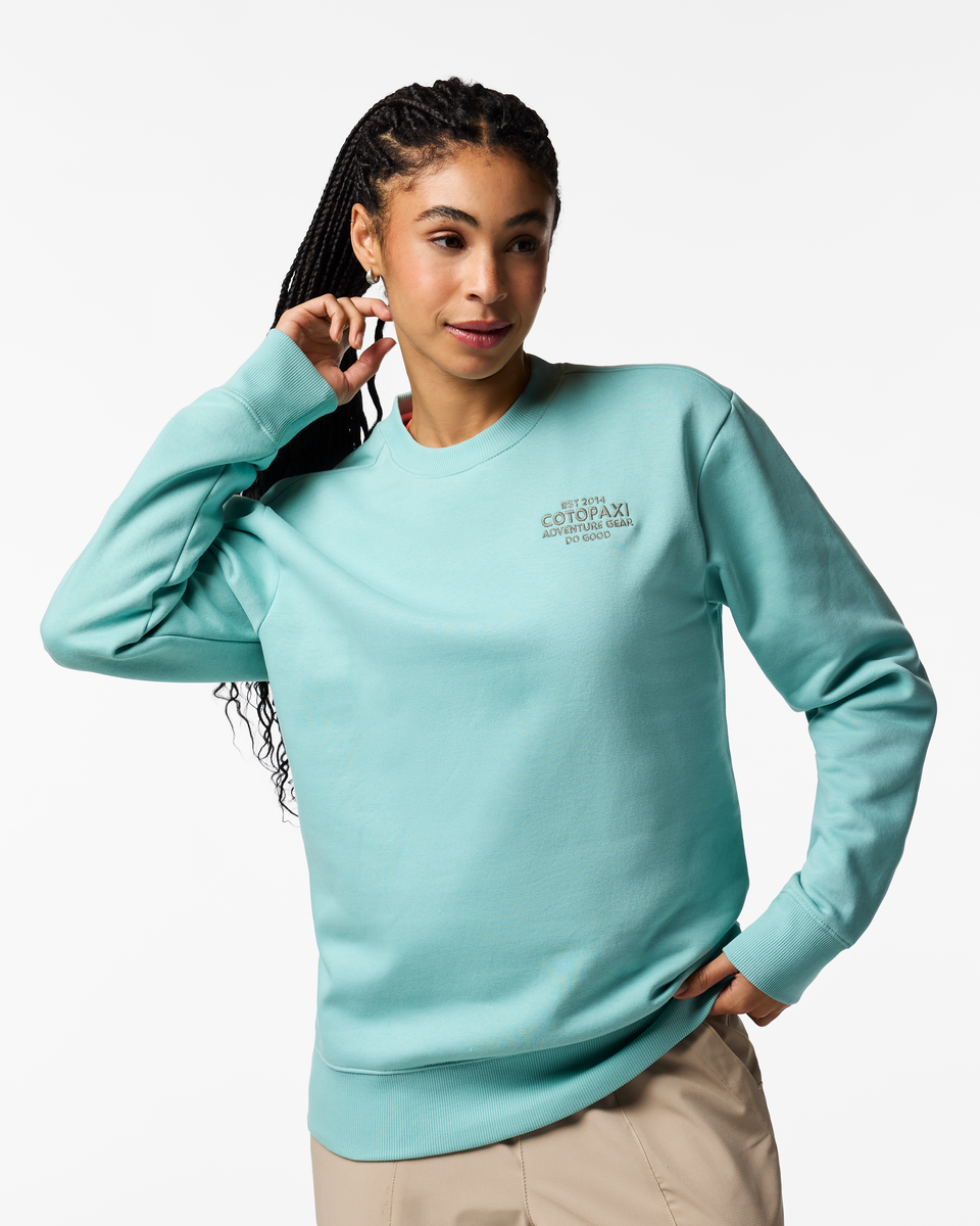 Adventure Gear Crew Sweatshirt Women's | Comfortable Everyday Layer