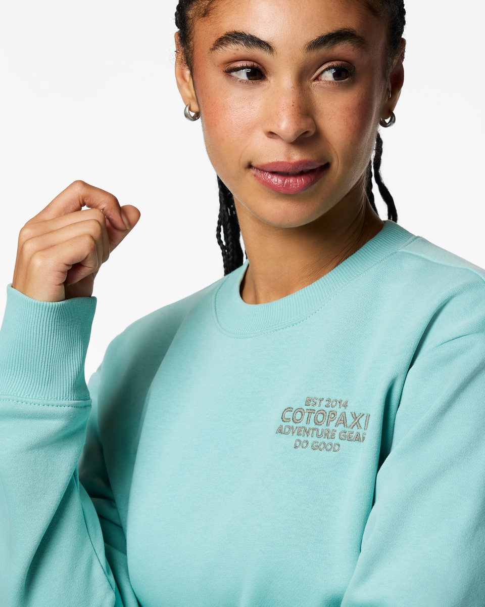 Adventure Gear Crew Sweatshirt Women's | Comfortable Everyday Layer