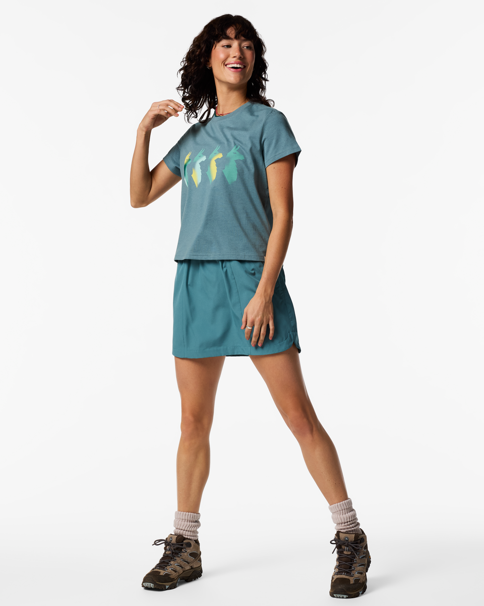 Cuatro Bitmap T-Shirt Women's | Comfortable Outdoor Top