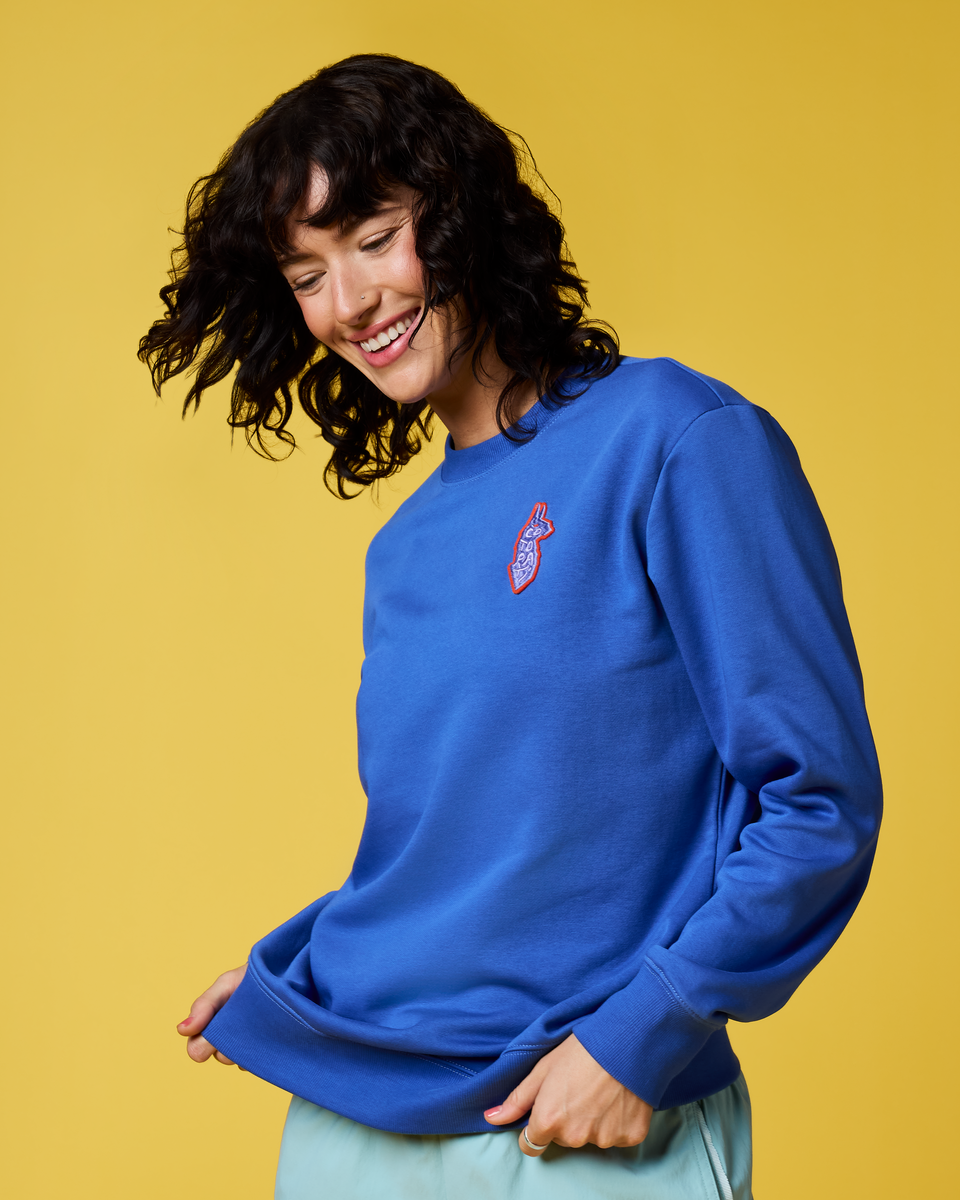 Lava Llama Crew Sweatshirt Women's | Comfortable Everyday Layer
