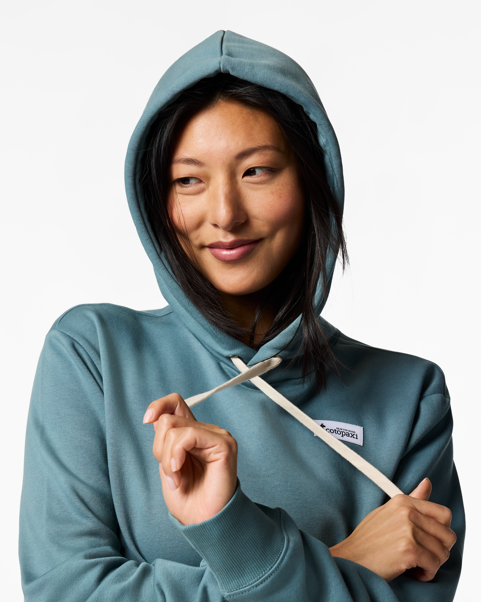 Llama Patch Pullover Hoodie Women's | Cozy Outdoor Layer