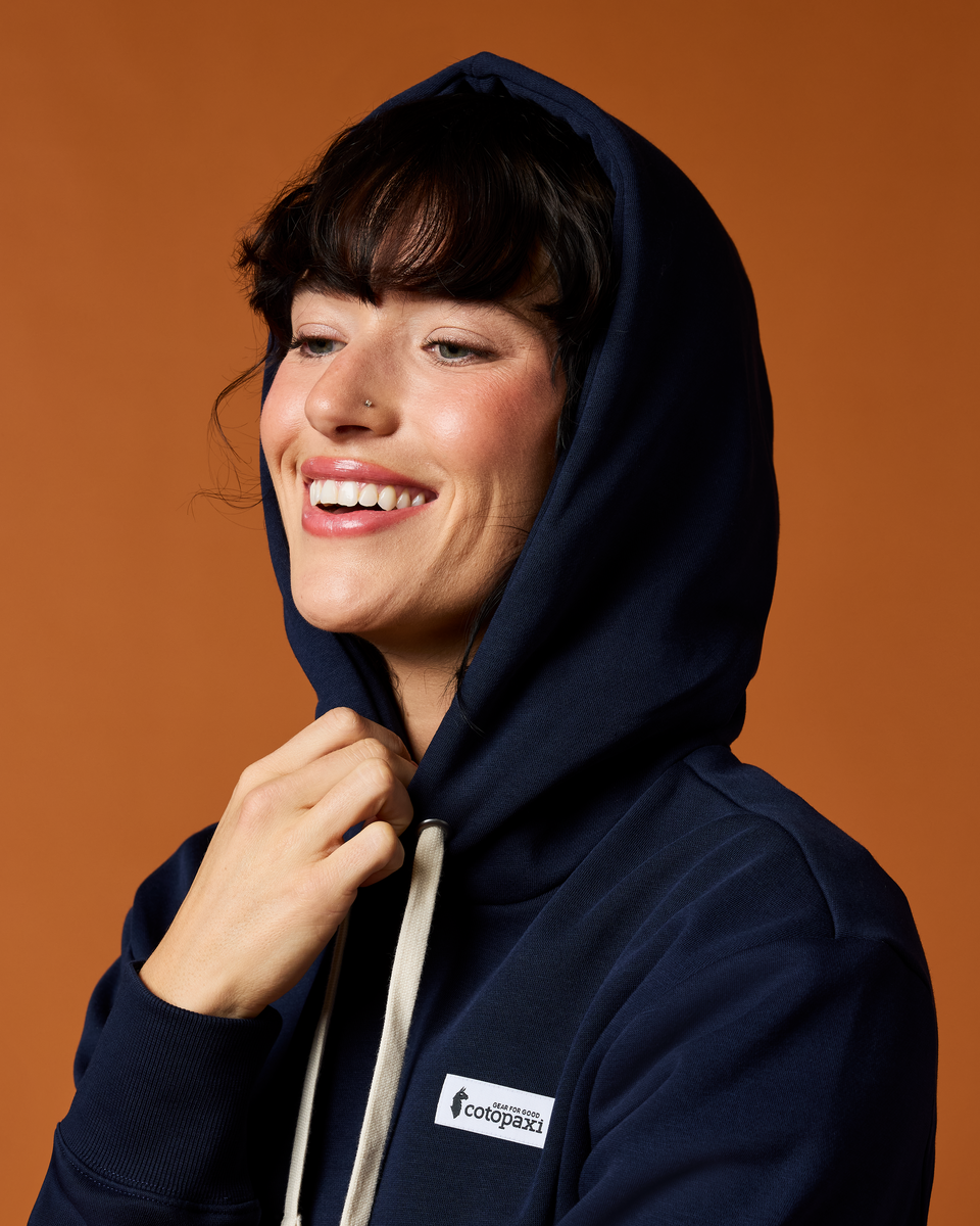 Llama Patch Pullover Hoodie Women's | Cozy Outdoor Layer