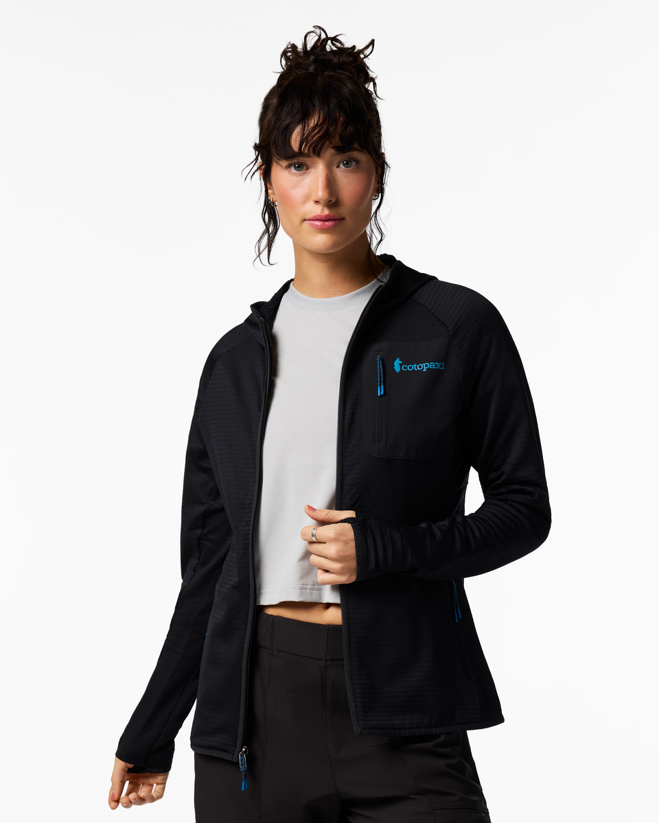 Otero Fleece Full-Zip Hooded Jacket Women's | Cozy Outdoor Layer
