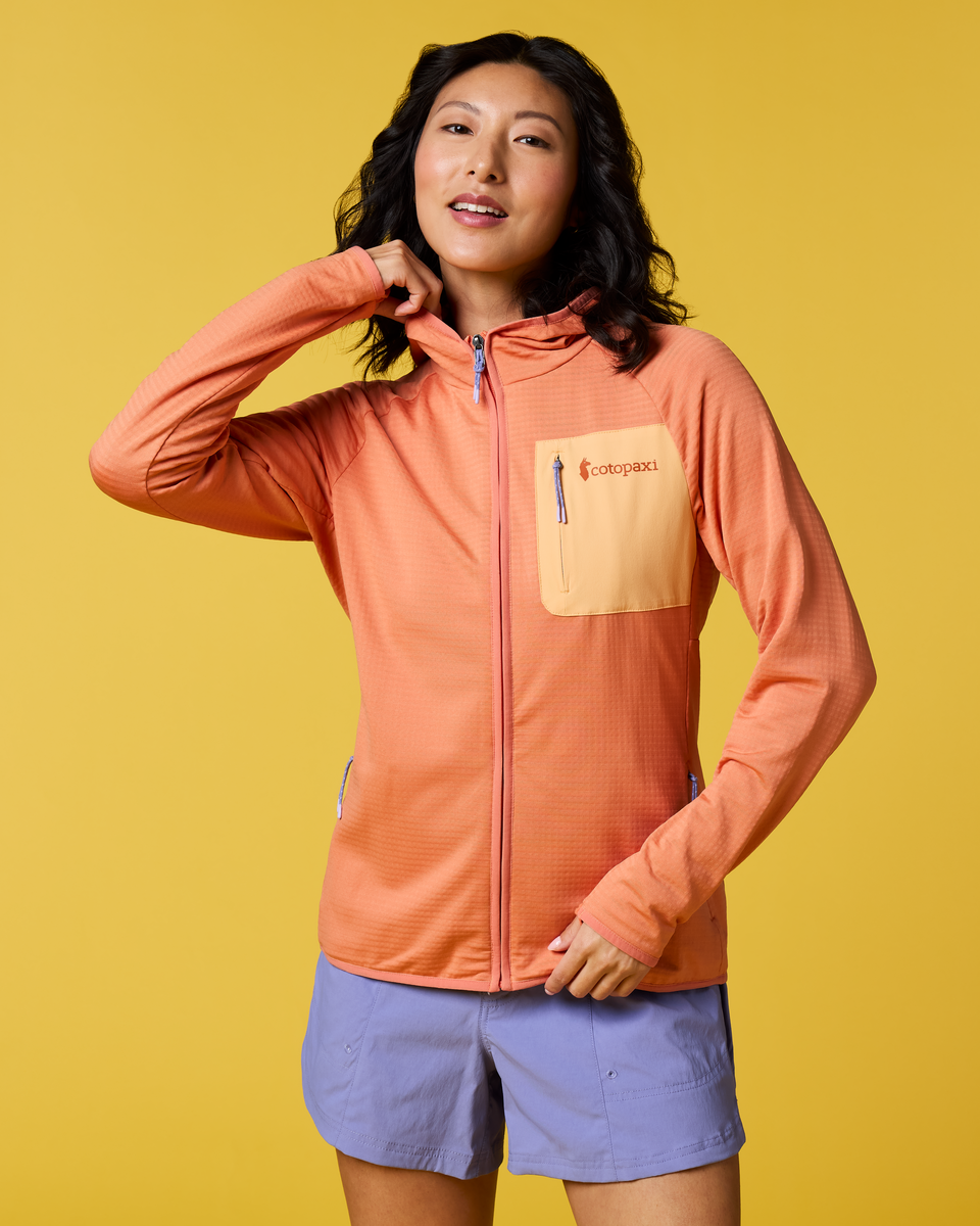 Otero Fleece Full-Zip Hooded Jacket Women's | Cozy Outdoor Layer