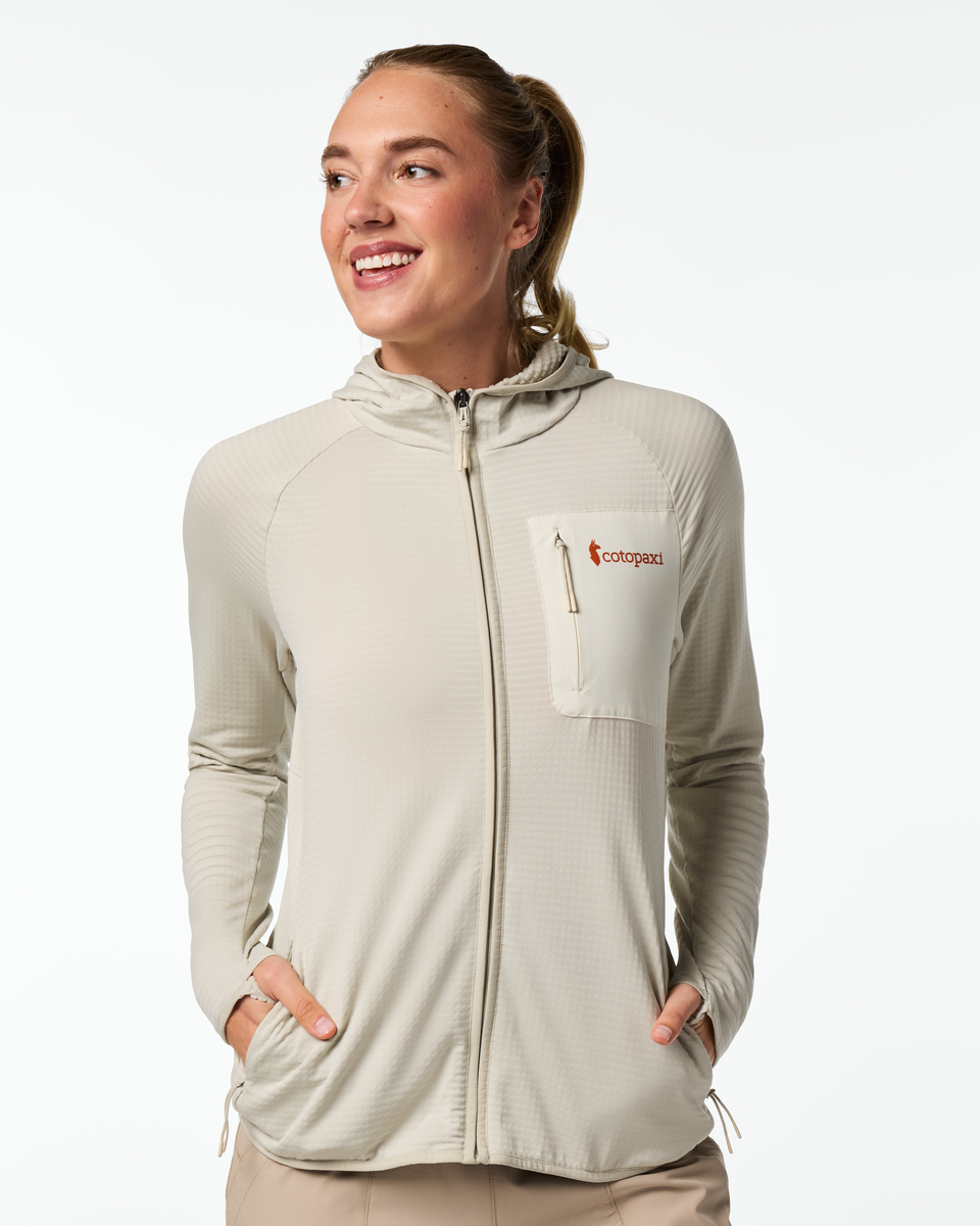 Otero Fleece Full-Zip Hooded Jacket Women's | Cozy Outdoor Layer