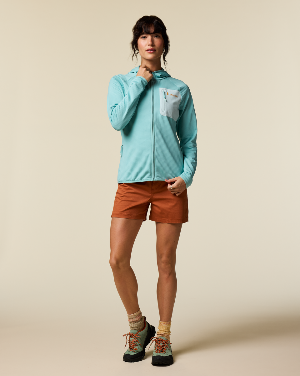 Otero Fleece Full-Zip Hooded Jacket Women's | Cozy Outdoor Layer