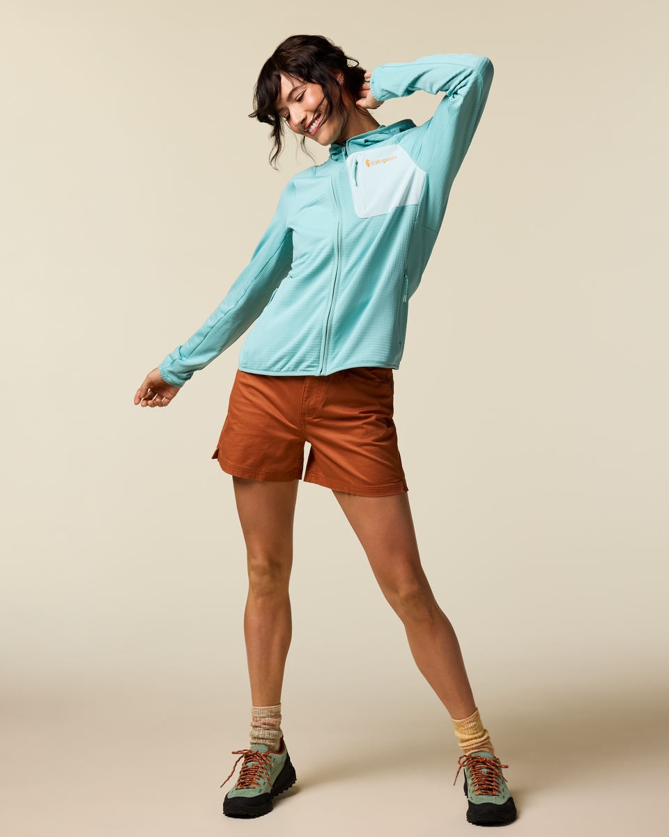 Otero Fleece Full-Zip Hooded Jacket Women's | Cozy Outdoor Layer
