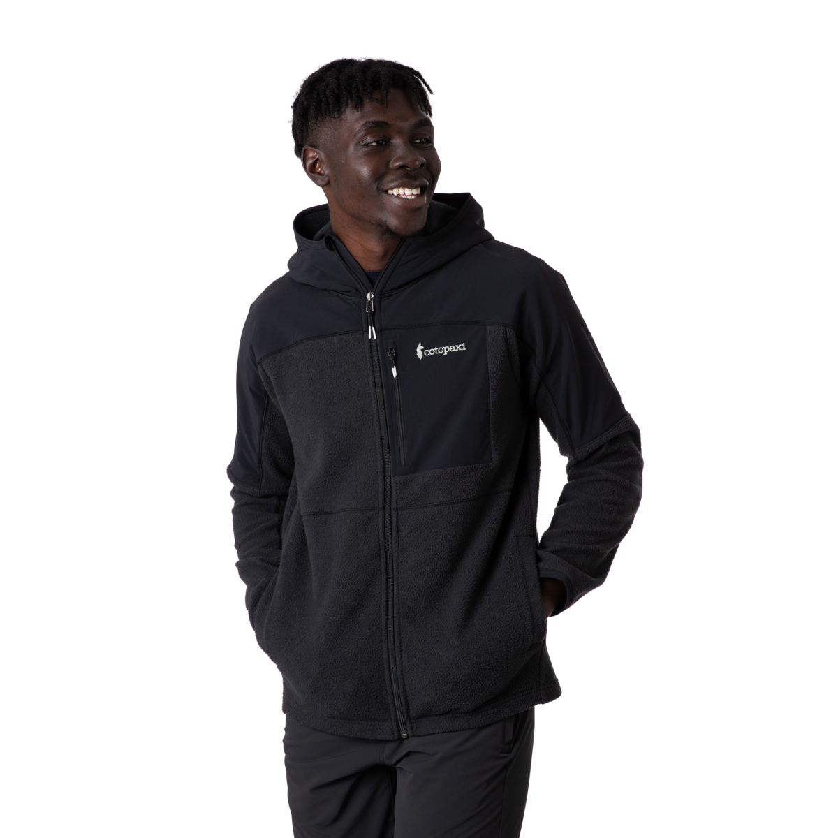 Abrazo Hooded Full-Zip Fleece Jacket Men's | Cozy Outdoor Layer