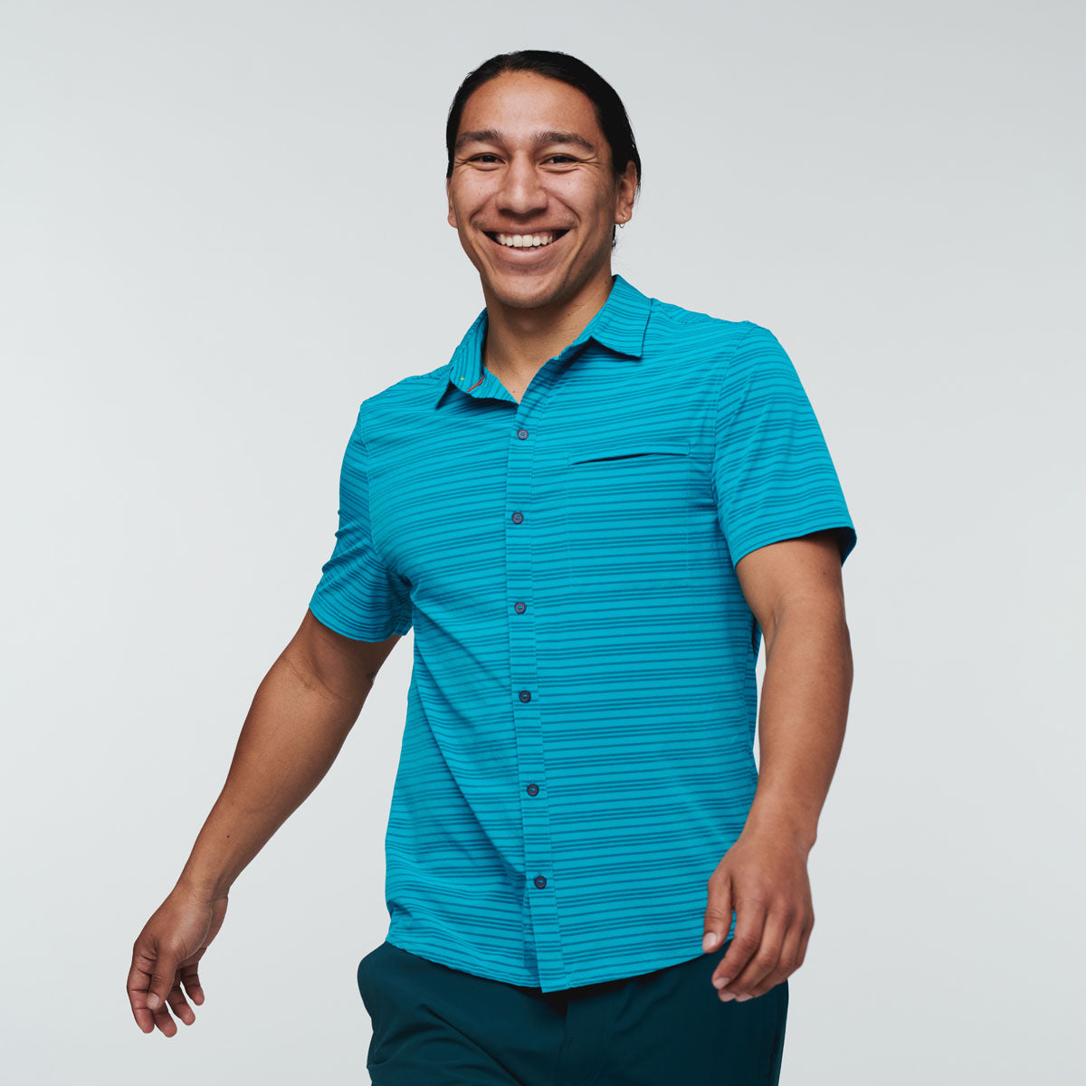 Cambio Button Up Print Men's | Adventure-Ready Comfort