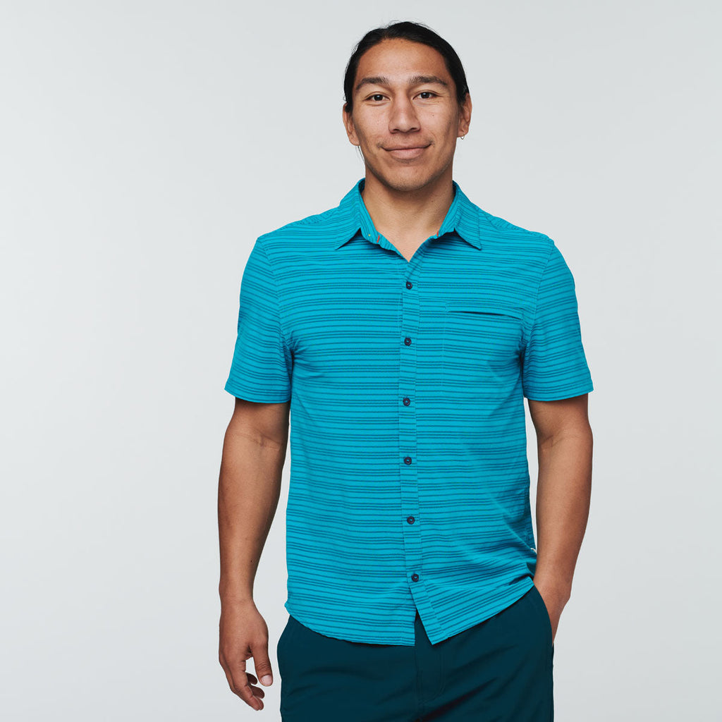 Cambio Button Up Print Men's | Adventure-Ready Comfort