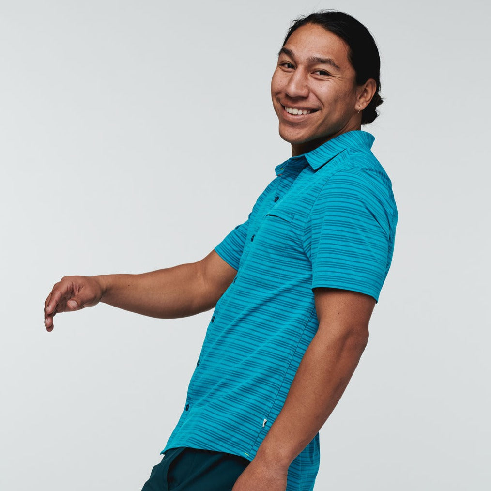 Cambio Button Up Print Men's | Adventure-Ready Comfort