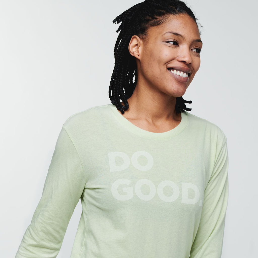 Do Good Long-Sleeve T-Shirt Women's Sale | Comfortable Outdoor Top