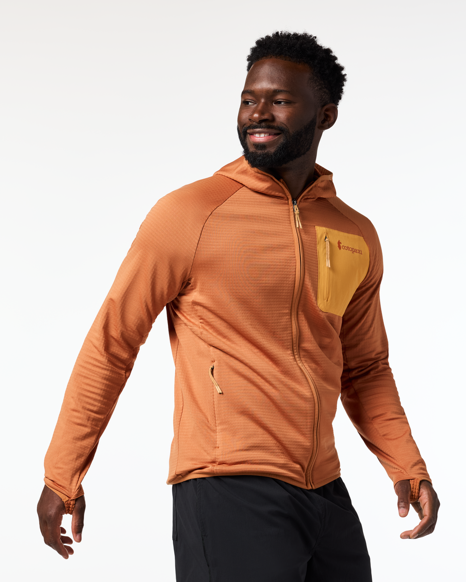 Otero Fleece Full-Zip Hooded Jacket Men's | Cozy Outdoor Layer