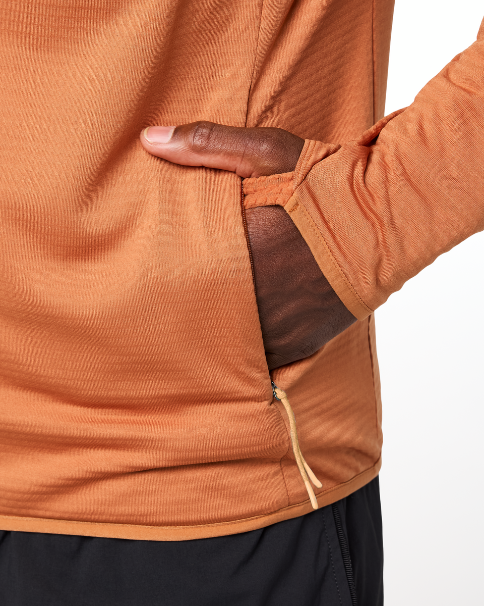 Otero Fleece Full-Zip Hooded Jacket Men's | Cozy Outdoor Layer