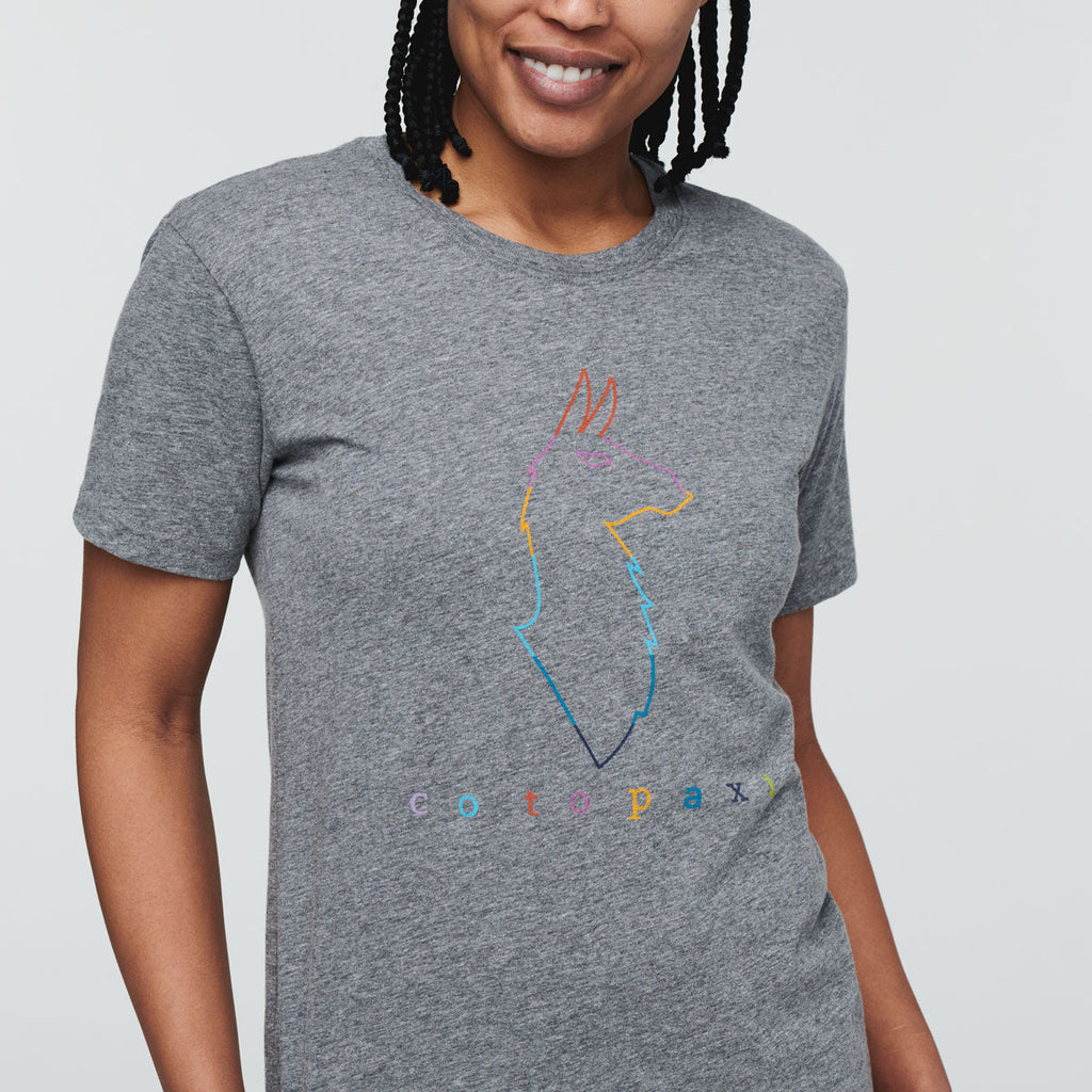 Electric Llama T-Shirt Women's | Comfortable Outdoor Top
