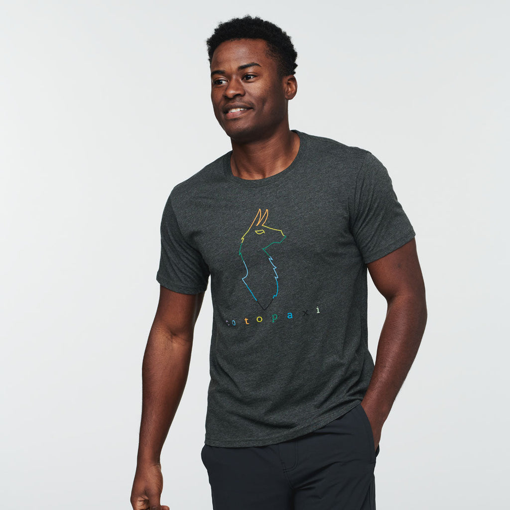 Electric Llama T-Shirt Men's | Comfortable Outdoor Top