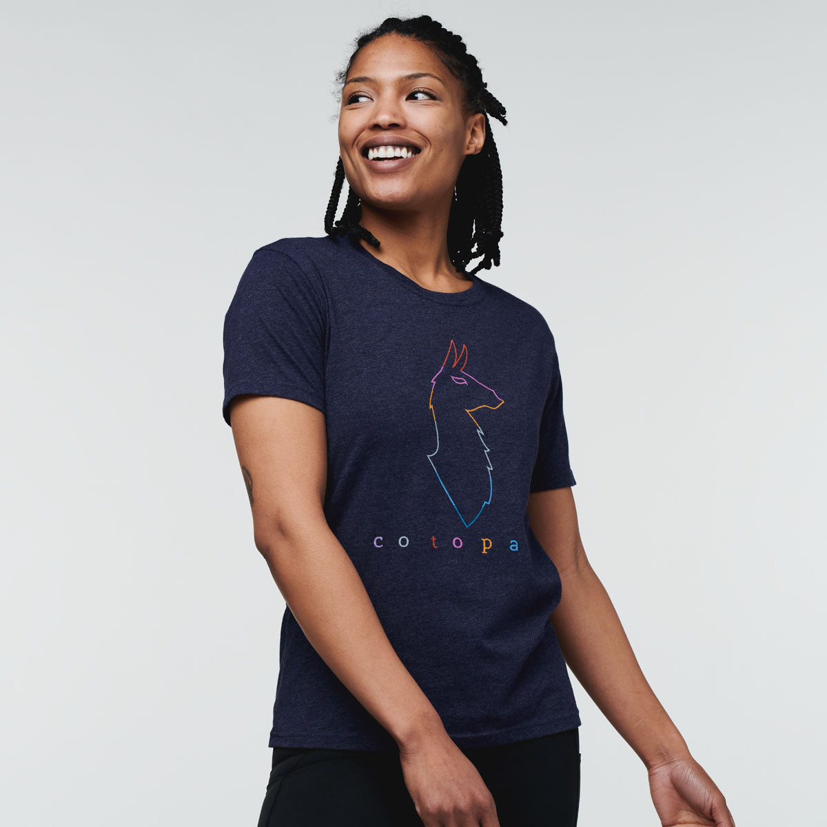 Electric Llama T-Shirt Women's | Comfortable Outdoor Top