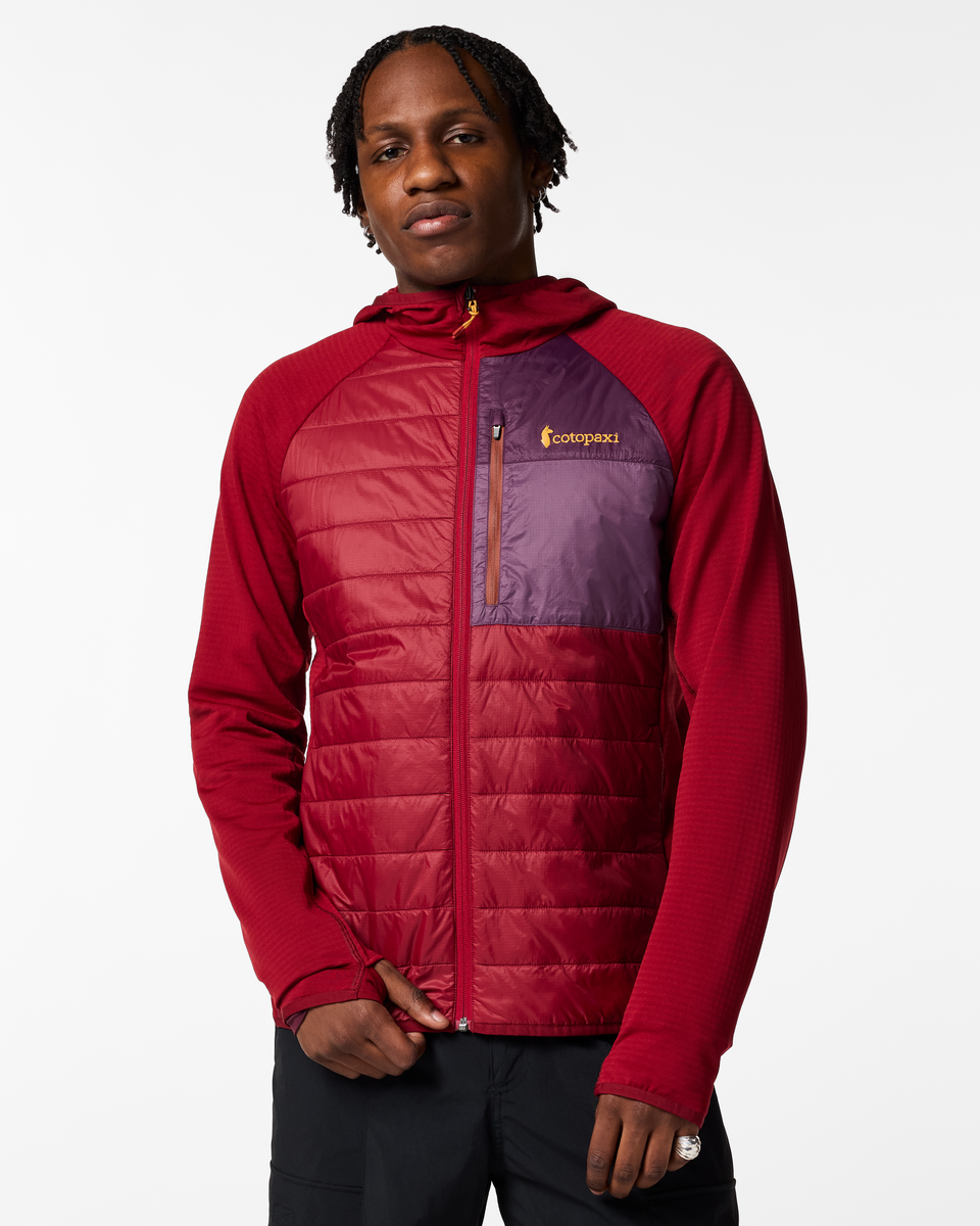 Acodo Hybrid Hooded Jacket Men's | Versatile Outdoor Layer
