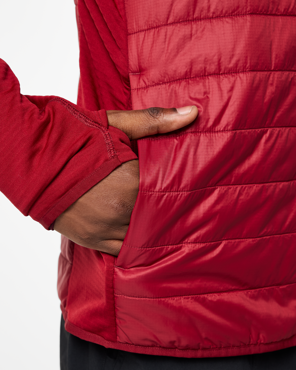 Acodo Hybrid Hooded Jacket Men's | Versatile Outdoor Layer