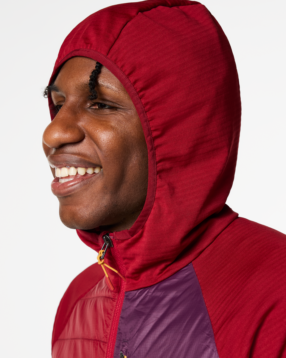 Acodo Hybrid Hooded Jacket Men's | Versatile Outdoor Layer