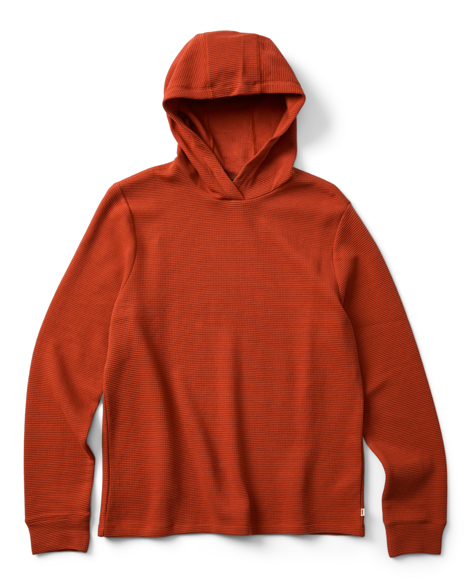 Atajo Long-Sleeve Waffle Hoodie Men's | Comfortable Everyday Layer