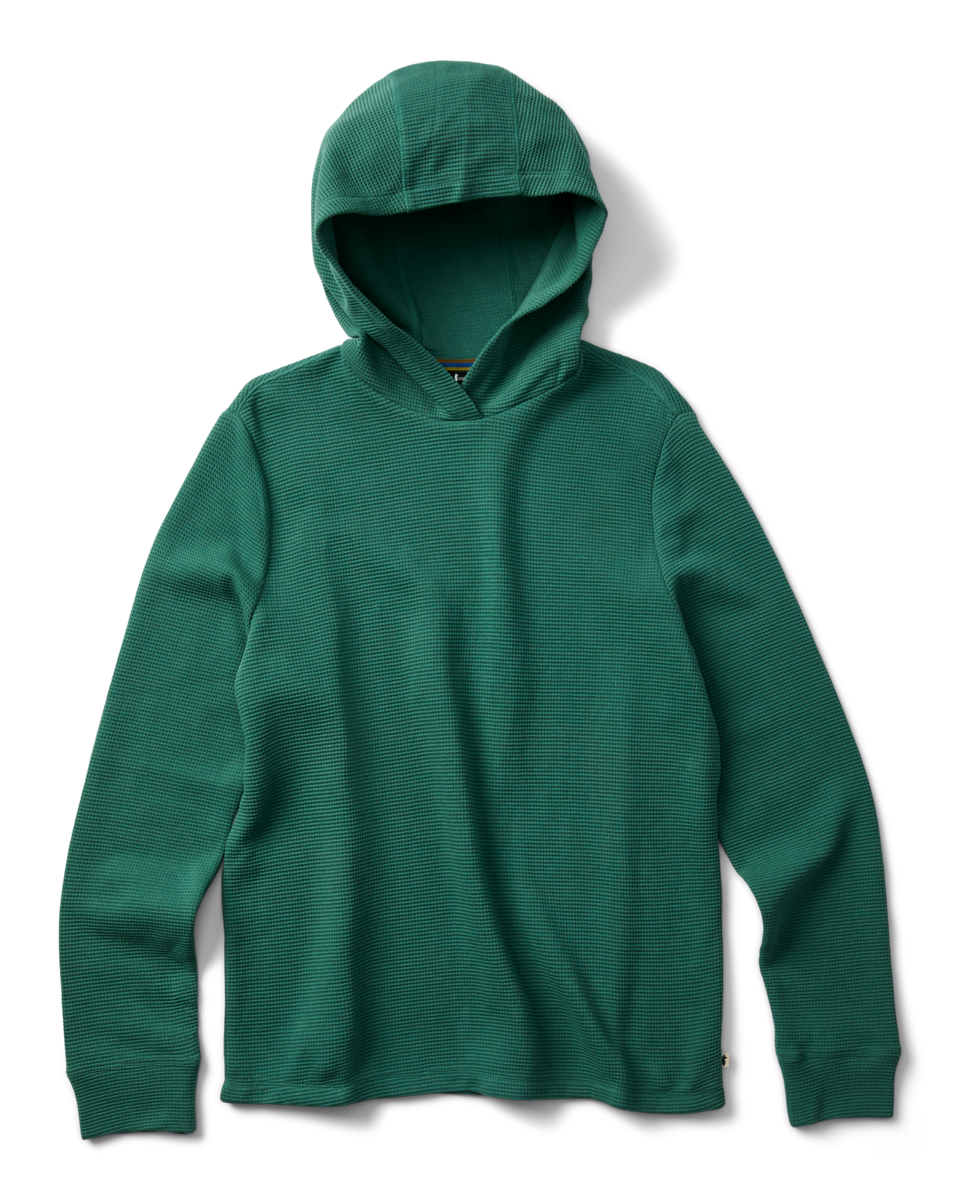 Atajo Long-Sleeve Waffle Hoodie Men's | Comfortable Everyday Layer