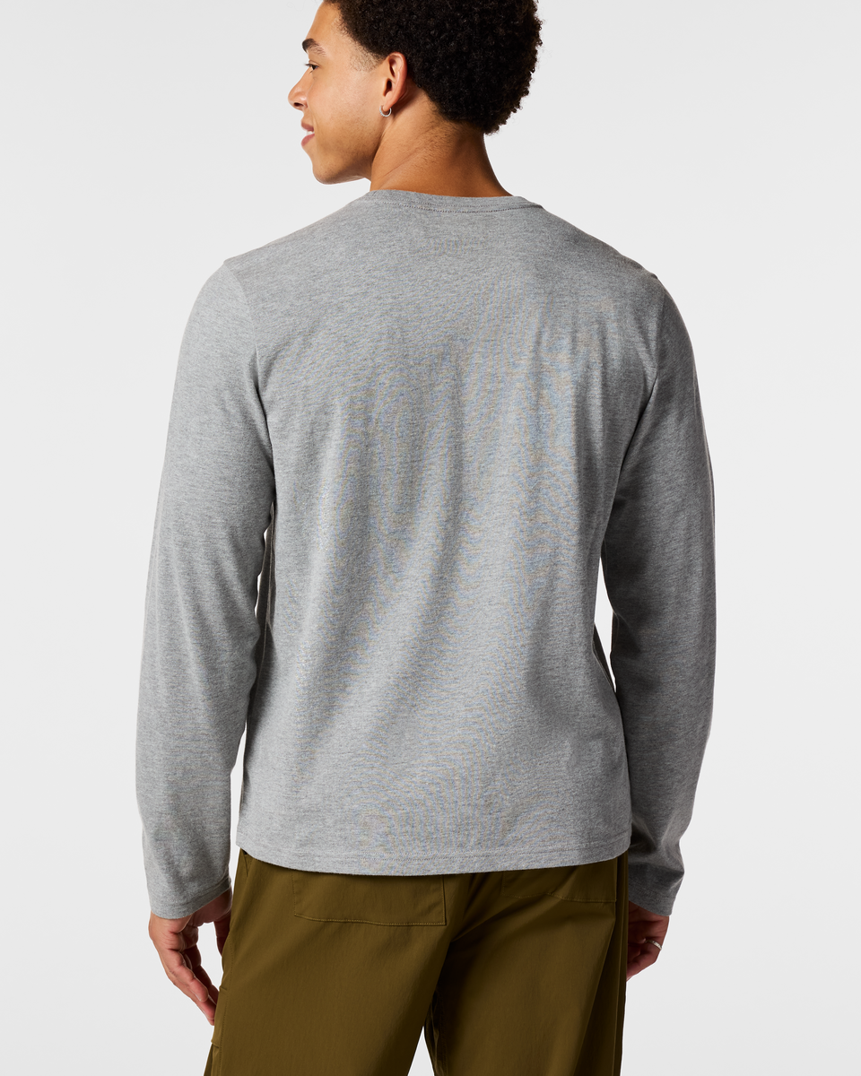 Coordinates Long-Sleeve T-Shirt Men's | Comfortable Outdoor Top