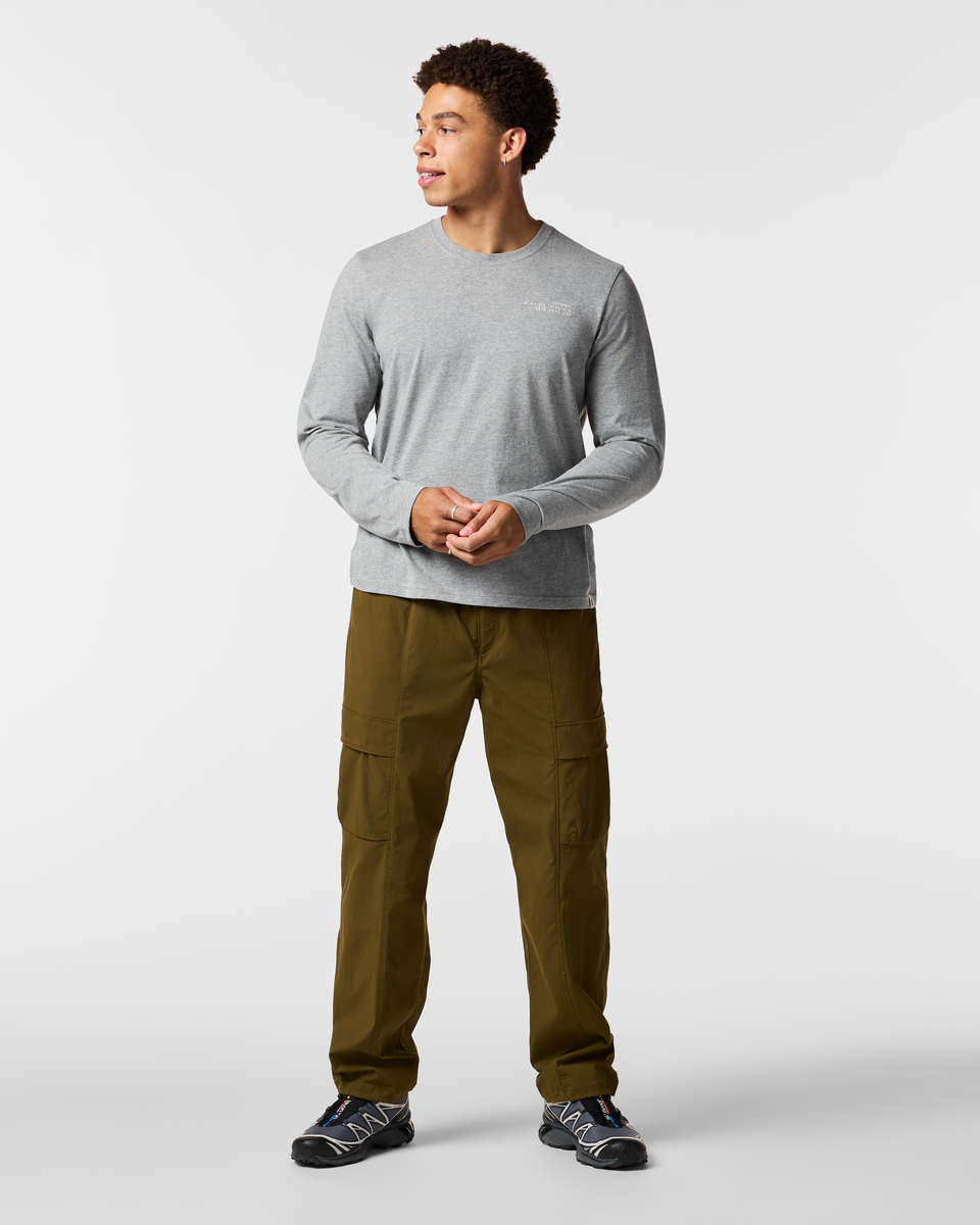 Coordinates Long-Sleeve T-Shirt Men's | Comfortable Outdoor Top