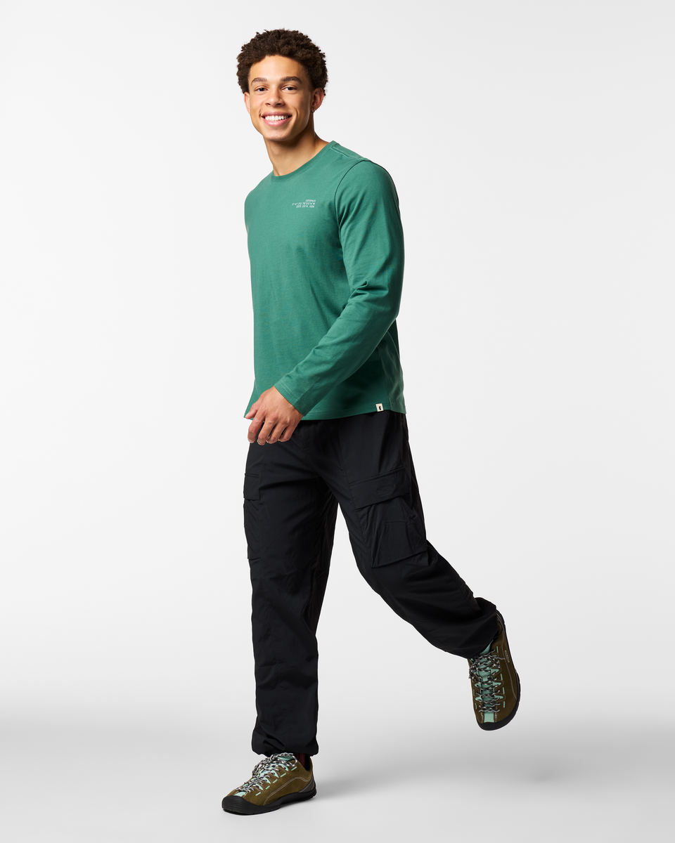 Coordinates Long-Sleeve T-Shirt Men's | Comfortable Outdoor Top