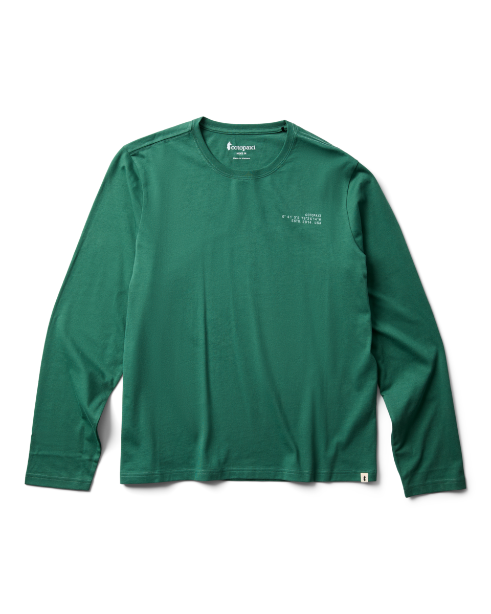 Coordinates Long-Sleeve T-Shirt Men's | Comfortable Outdoor Top