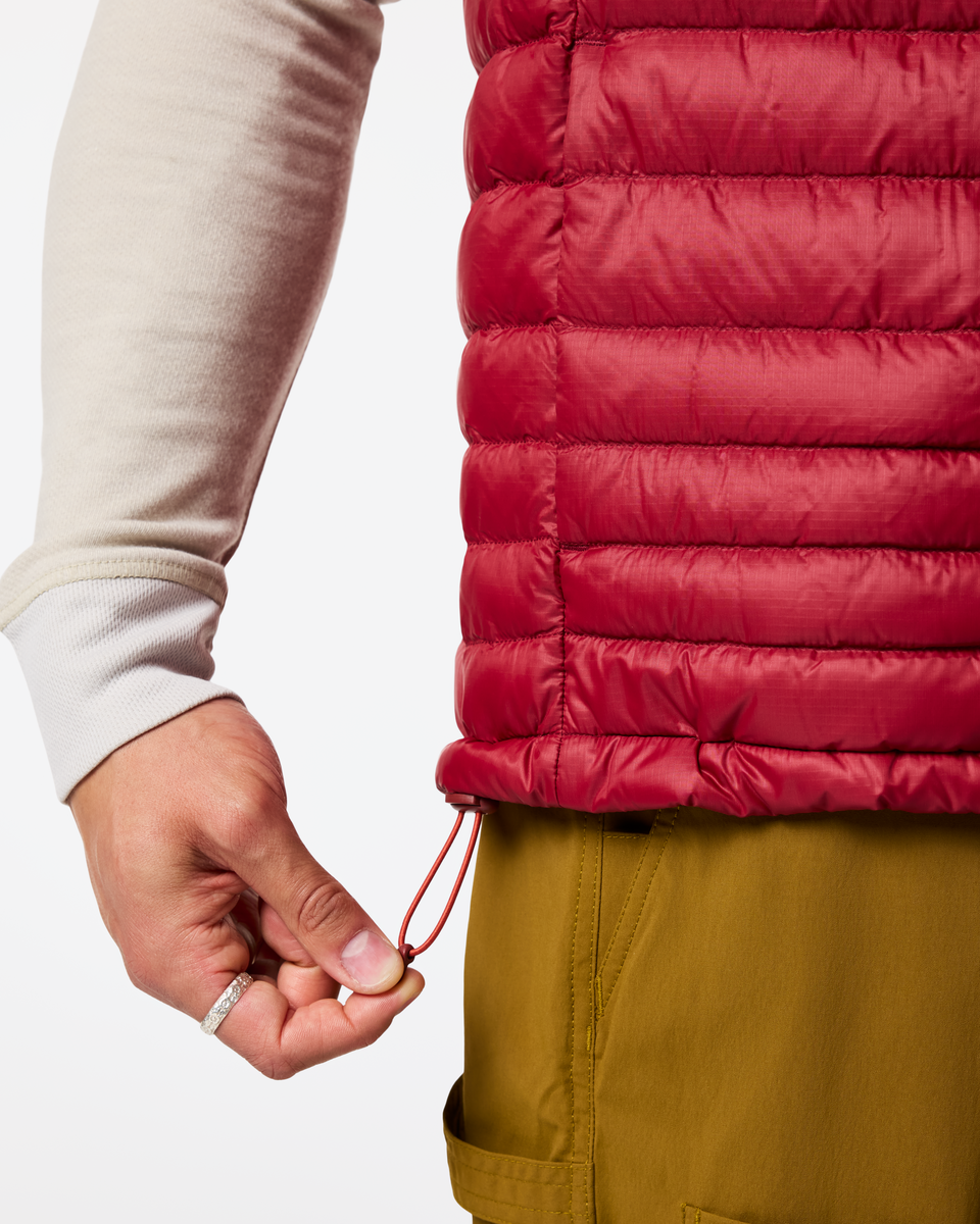 Fuego Down Vest Men's | Lightweight Layer