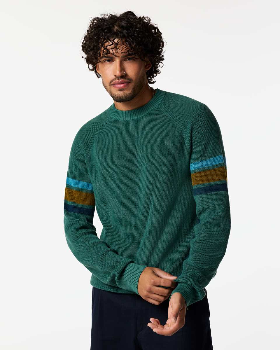 Libre Waffle Crew Sweater Men's | Adventure-Ready Comfort