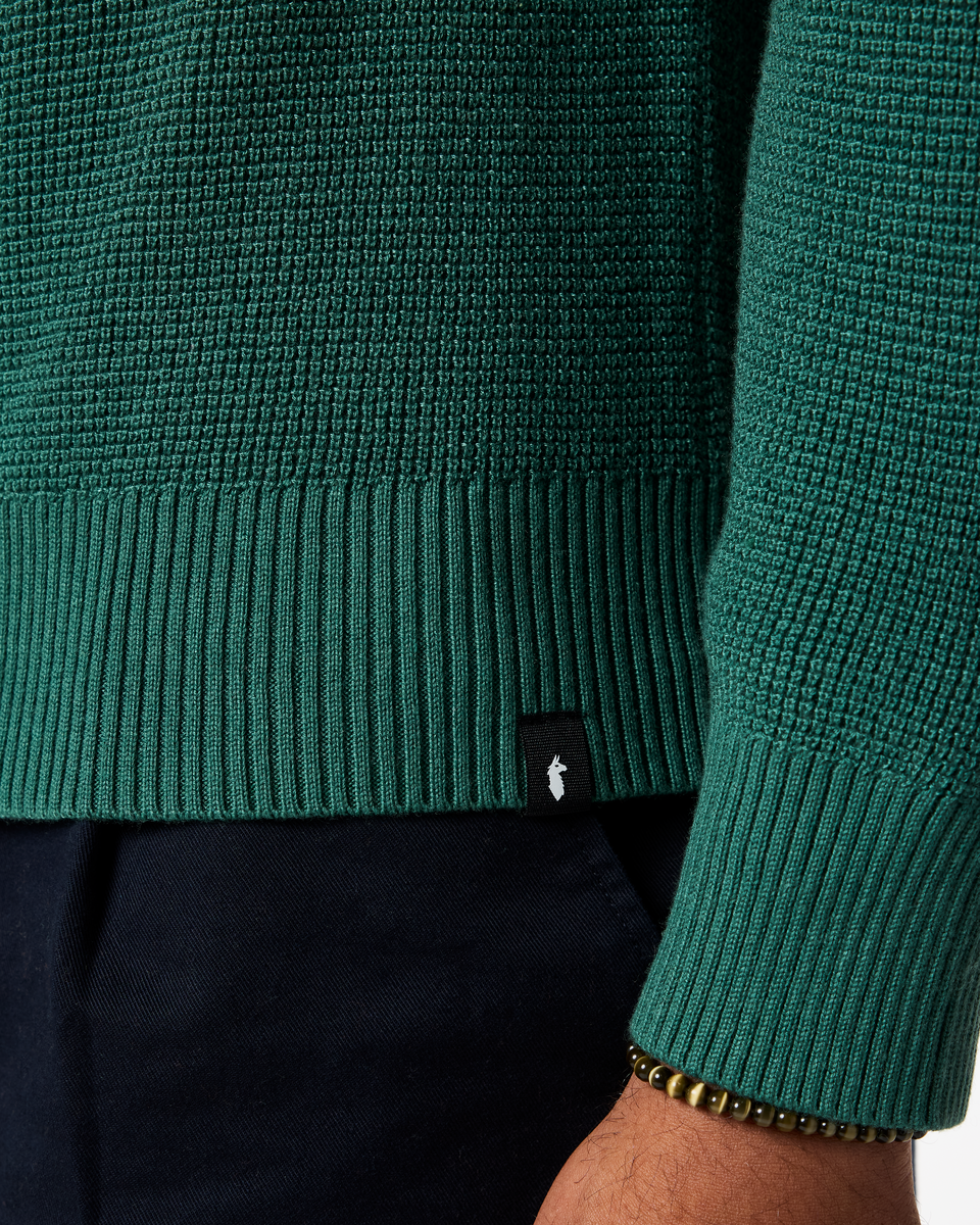 Libre Waffle Crew Sweater Men's | Adventure-Ready Comfort