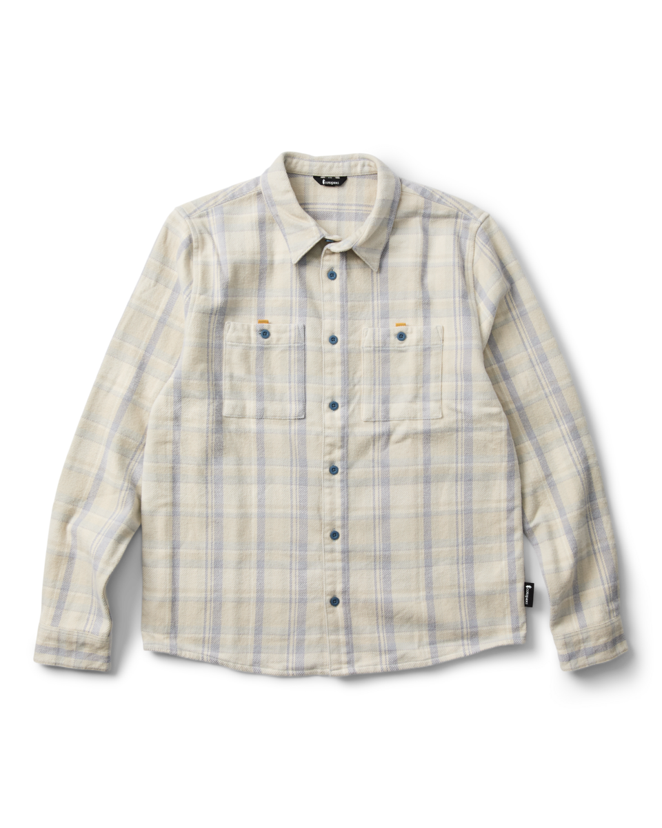 Mero Organic Flannel Shirt Men's | Comfortable Outdoor Top