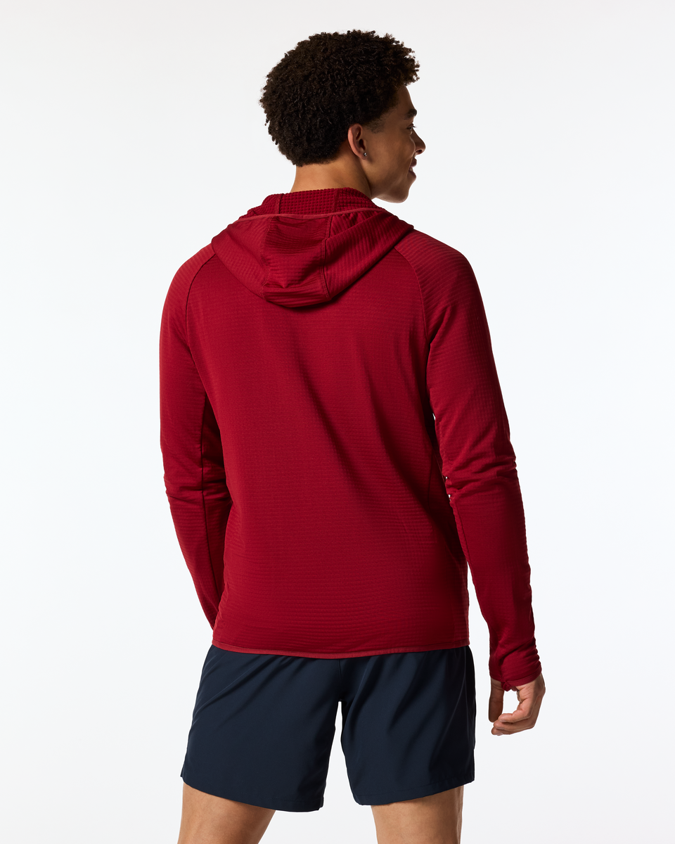 Otero Fleece Full-Zip Hooded Jacket Men's | Cozy Outdoor Layer