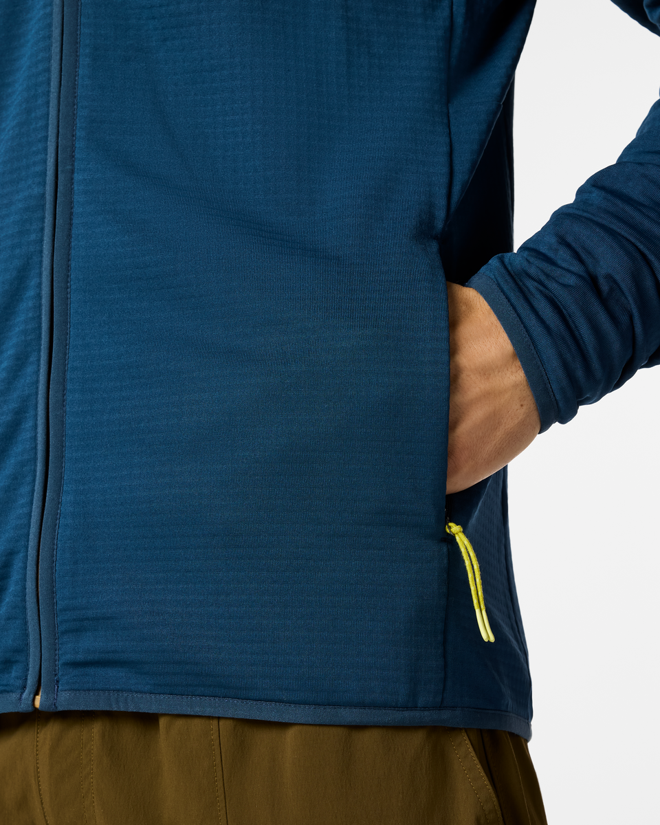 Otero Fleece Full-Zip Hooded Jacket Men's | Cozy Outdoor Layer
